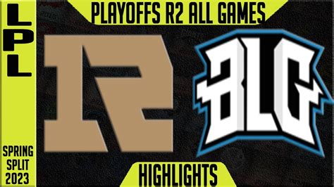 RNG Vs BLG Highlights ALL GAMES LPL Playoffs Spring 2023 Round 2