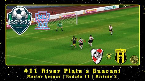 Iss Pro Evolution Ps Ml River Plate X Guarani Rodada