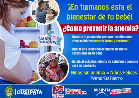 Recomendaciones Para Prevenir La Anemia Noticias Municipalidad