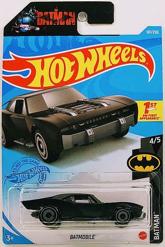 Машинка Hot Wheels Batmobile 2021 Batman 181 GRX23 ID 3700822942143773543 ціна 99