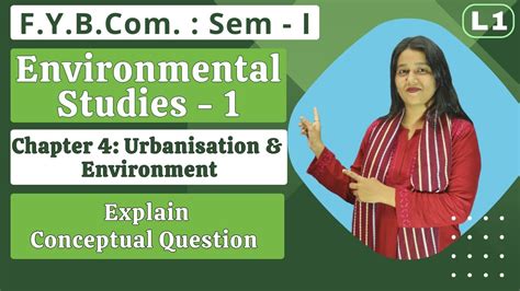 Fybcom Evs Semester Chapter Urbanisation Environment