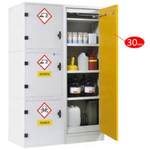 Armoire de sécurité pour acides et bases Armoires de stockage