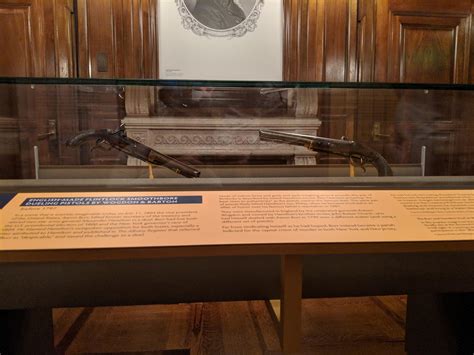 At The Us Postal Museum This Summer The Pistols Used By Aaron Burr To