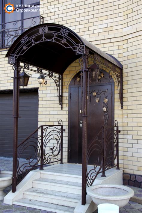 Козырек 9 по индивидуальному проекту - купить в Тюмени - 1883