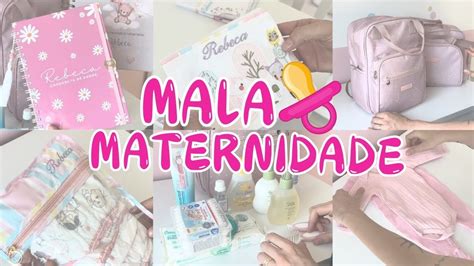 Montando A Mala Maternidade Da Rebeca Youtube