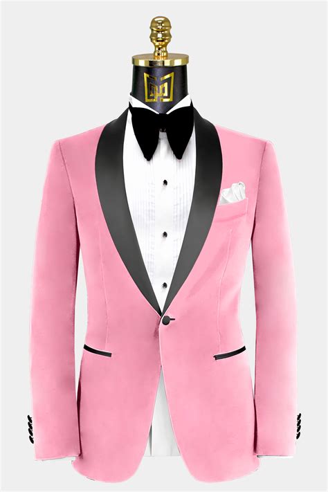 Pink Tuxedo Jacket On Sale