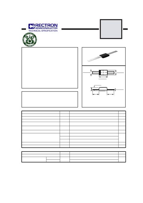 SPAC804F Datasheet 1 3 Pages RECTRON GLASS PASSIVATED SILICON