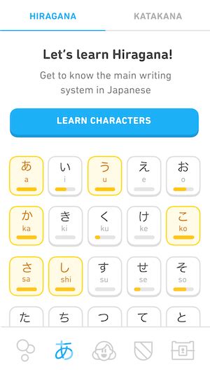 Japanese Duolingo Introduction To Hiragana Katakana And Kanji The