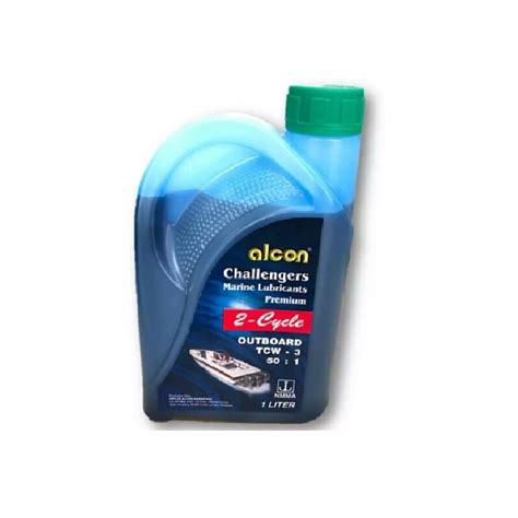 L Alcon T Oil Outboard Lubricant Stroke Tcw Engine Minyak