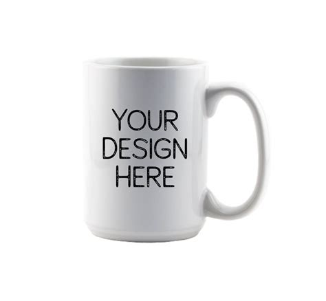 Custom Coffee Mug Your Custom Design Design Your Own Mug - Etsy ...