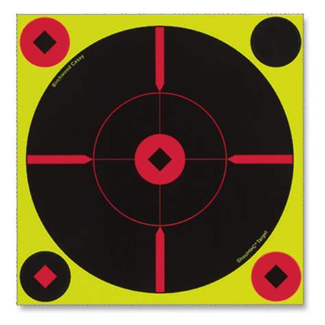 Round Birchwood Casey Shoot N C Self Adhesive X Targets