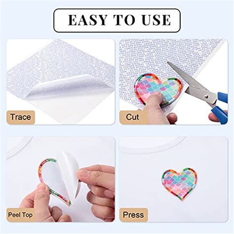 Patch Adhesive Iron On Adhesive Patches Double Sided Patches Fabrics