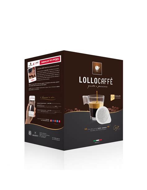 Cialde Caffe Lollo Filtro In Carta Ese Mm Miscela Oro