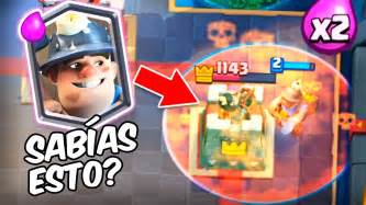 Clash Royale Cosas Que No Sab As Del Minero Youtube