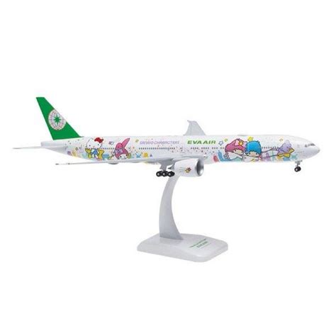 現貨1 200長榮航空官方版 B777 300ER HELLO KITTY 星空機模型飛機EVA AIR B 16722 蝦皮購物