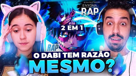 Reagimos Ao Rap Do Dabi Crema O E Causa Efeito Enygma E Basara