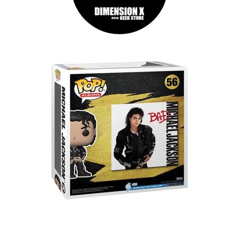 Funko Pop Album Michael Jackson Bad Dimension X Geek Store