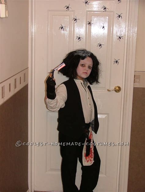 Homemade Sweeney Todd Child Costume