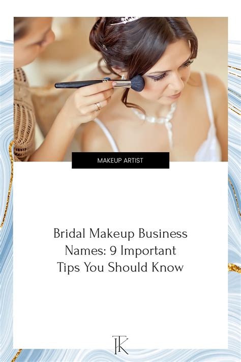 Makeup Artist Business Names