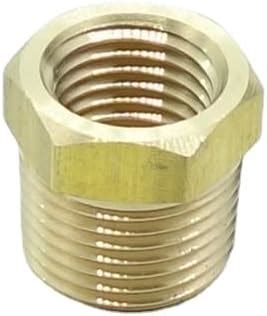 Cdqbwkjgfj Pcs Brass Reducer Hex Bushing Brass Threaded Pipe Fitting