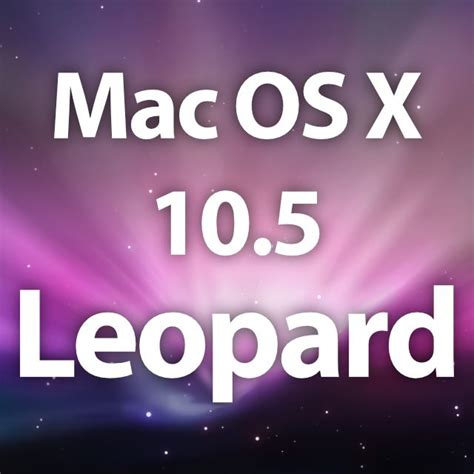 Mac Os X 10 5 Leopard Alles Was Ihr Wissen Müsst Sir Apfelot