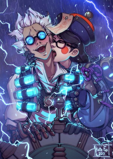 Mei And Junkenstein Kate Fox Overwatch Wallpapers Overwatch Fan Art