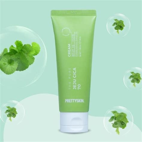 Kem D Ng Da Rau M Pretty Skin The Pure Jeju Cica Cream Ml Lam