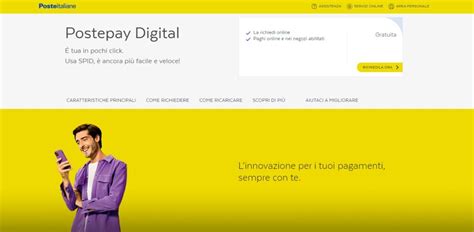 Come Avere Postepay Digital Online Tramite SPID La Procedura