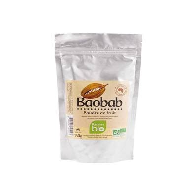 Poudre De Baobab Bio 150g Racines Sa