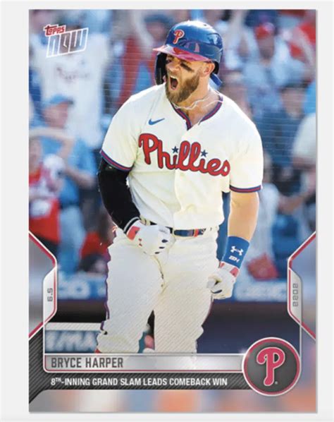 Topps Is Selling Bryce Harper Grand Slam And Bryson Stott Walk Off