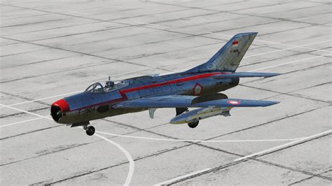 Mig 19p Farmer Indonesian Air Force Auri Skin