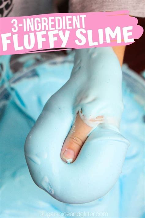 The Easiest And Best Slime Recipe Out There This 3 Ingredient Fluffy Slime Doesnt Use Borax