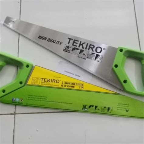 Jual Tekiro Gergaji Kayu Inch Gergaji Tangan Gagang Tpr Fiber