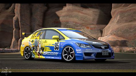 Spoon Sonic Livery For Yca Vsoreny S Honda Civic Type R Fd K