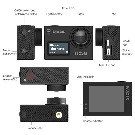 SJCAM SJ6 Legend 4K WiFi Action Camera Xtreme Sport DV Canada