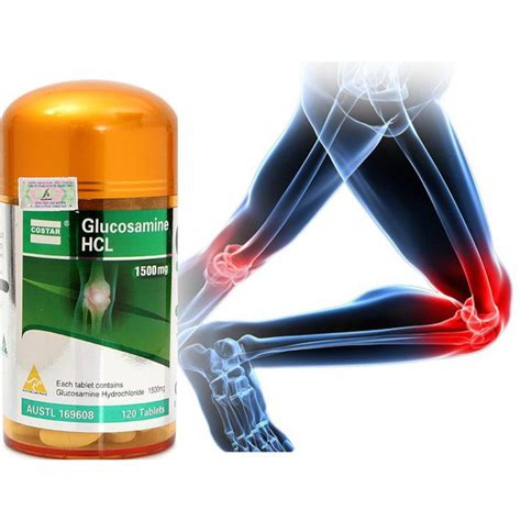 Costar Viên Uống Hỗ Trợ Xương Khớp Glucosamine Hcl 1500mg 30 Viên Greenoly