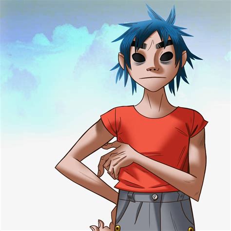 2d Gorillaz Fan Art By Robertfig Gorillaz Gorillaz