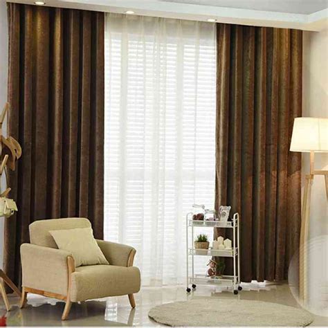 Modern Simple Super Soft Double-sided Cashmere Curtains Faux Cashmere ...