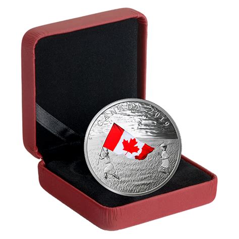 20 Dollar Canadian National Flag Kanadische Flagge Kanada 1 Oz