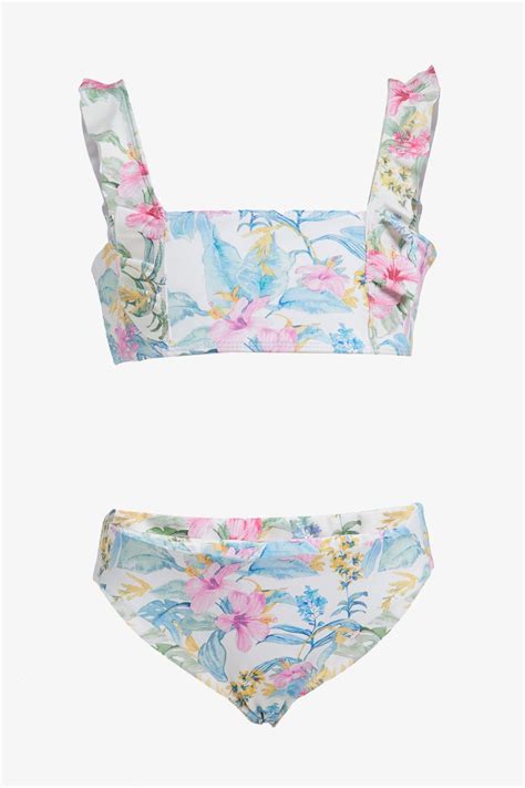 LoveShackFancy X Hurley Girls Patchwork Ruffle Bikini Set ShopperBoard