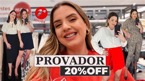 Provador Na Renner Novidades 20 OFF YouTube