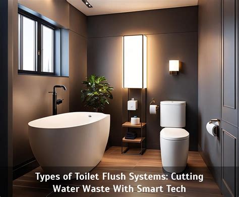 Types Of Toilet Flush Systems Cutting Water Waste With Smart Tech