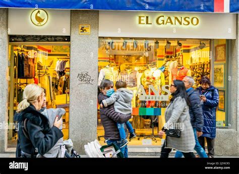 El Ganso, Clothing store in Madrid, Spain Stock Photo - Alamy