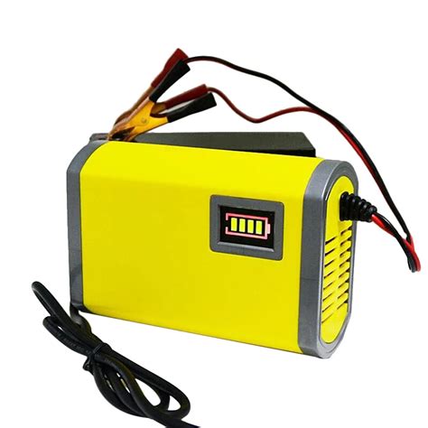 Battery Charger 12v 14 4v 2a Portable Lead Acid Battery Smart Charger Maintainer For 12v Sla Pb