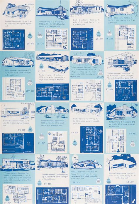 Post War Sydney Home Plans To