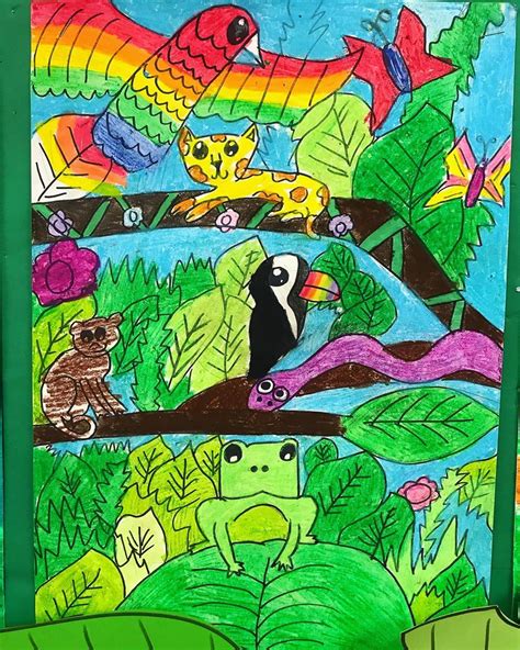 Rainforest Art Home Learning Rainforest Animal