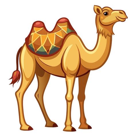 Premium Vector Camel Cartoon Vector Illustration