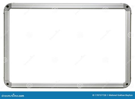 Whiteboard Isolated On White Background Stock Image CartoonDealer