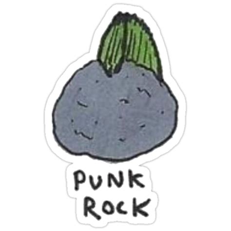 "punk rock" Stickers by afirelob | Redbubble