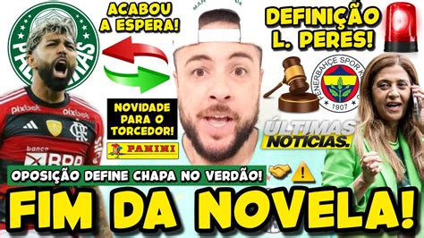 Palmeiras Anuncia Novidade Fim Da Novela Gabigol No Verd O Leila Tem